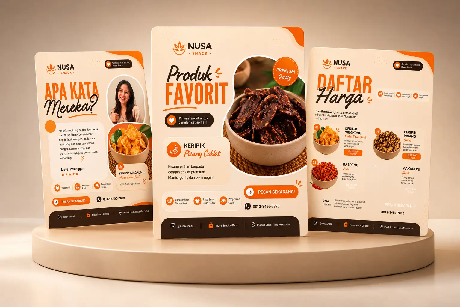 Food Promotion Template Bundle
